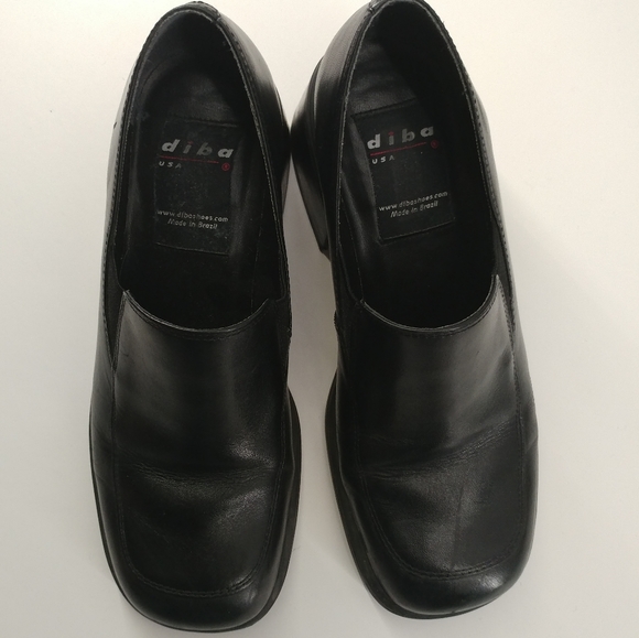 Diba 90s Style Black Chunky Platform Shoes - Picture 4 of 7